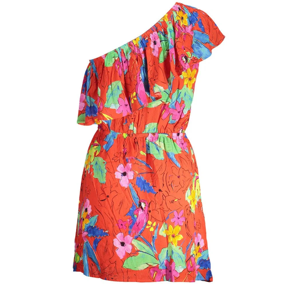 Desigual Red Viscose Women Dress - Dresses