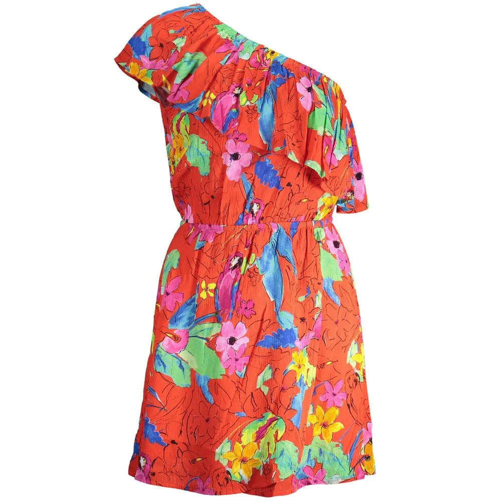 Desigual Red Viscose Women Dress - Dresses