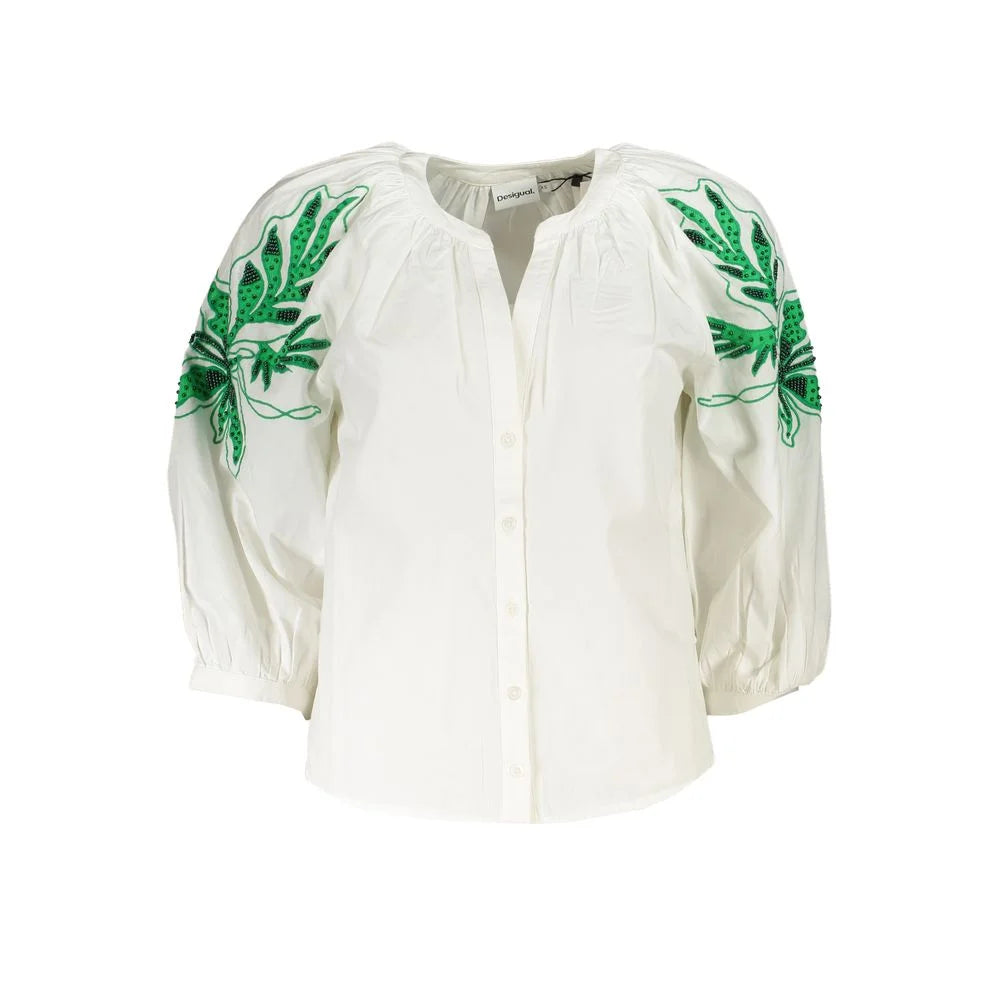 Desigual White Polyester Shirt - Shirts