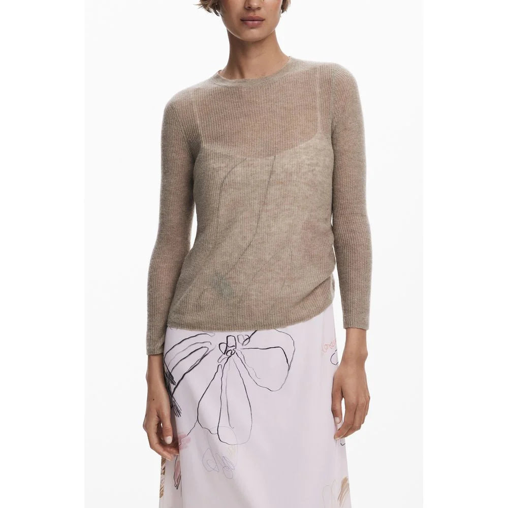 Desigual White Polyester Women Dress