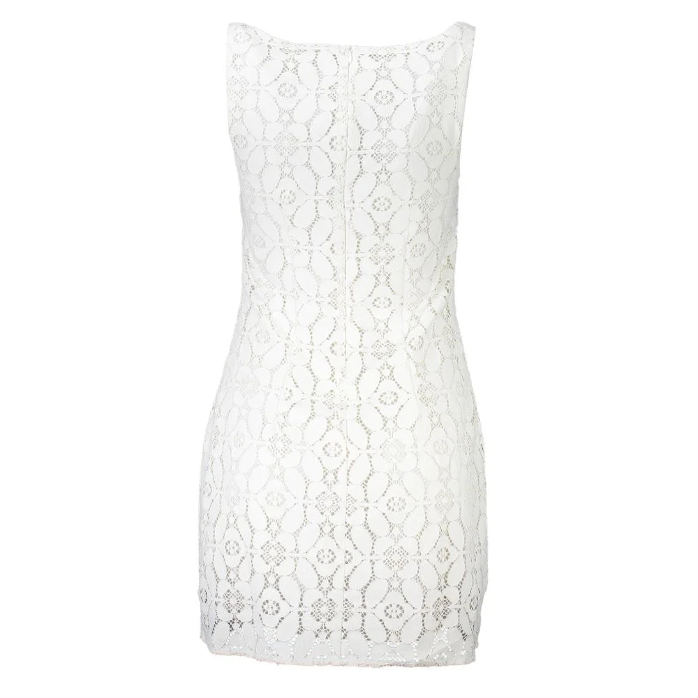 Desigual White Polyester Women Dress - Dresses