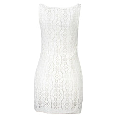 Desigual White Polyester Women Dress - Dresses