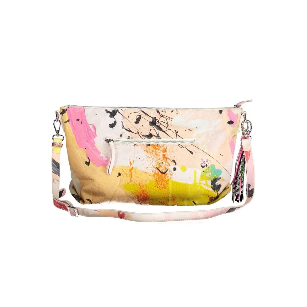Desigual White Polyester Women Handbag - Shoulder Bags