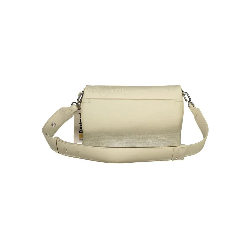 Desigual White Polyethylene Handbag - Cross Body Bags
