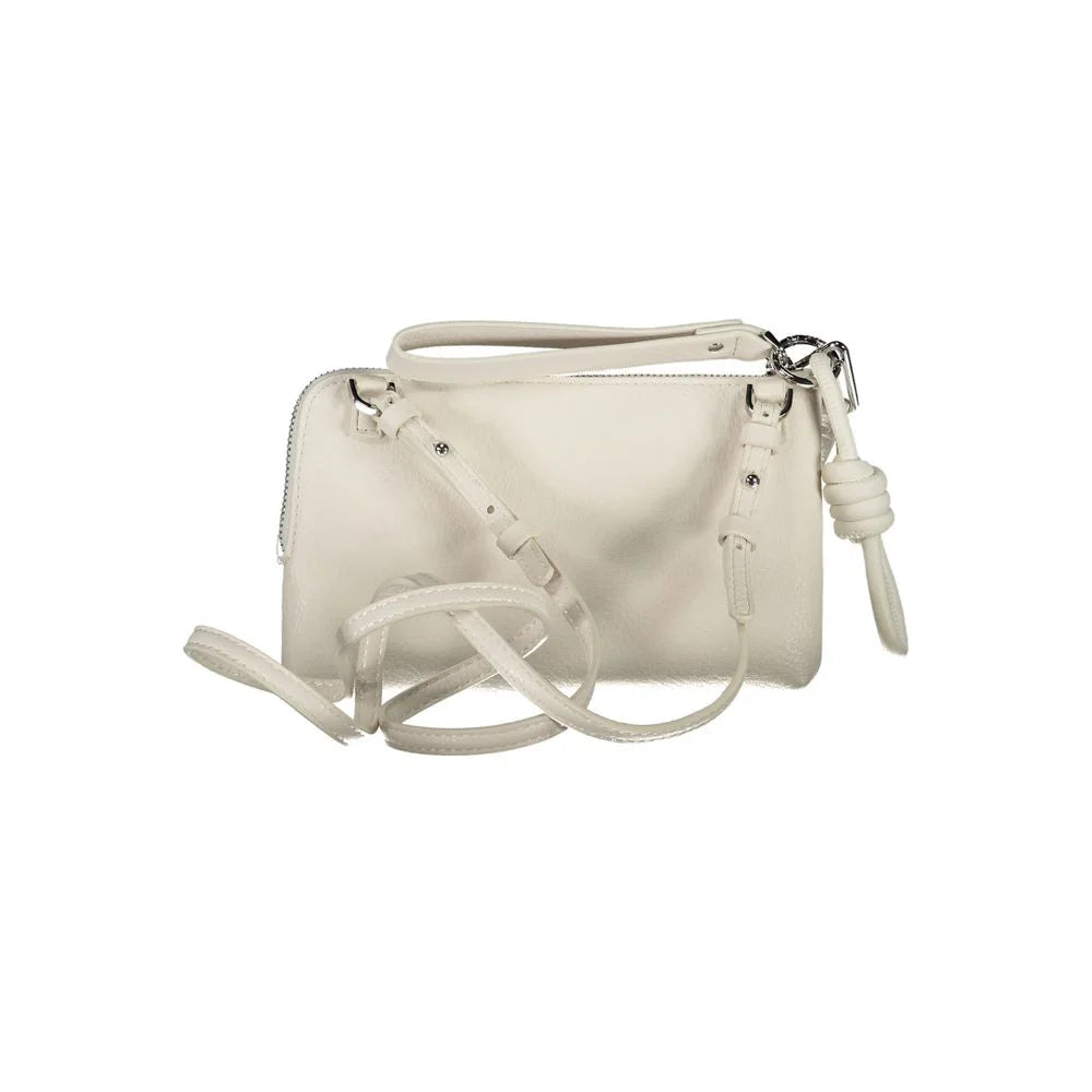 Desigual White Polyethylene Handbag - Cross Body Bags