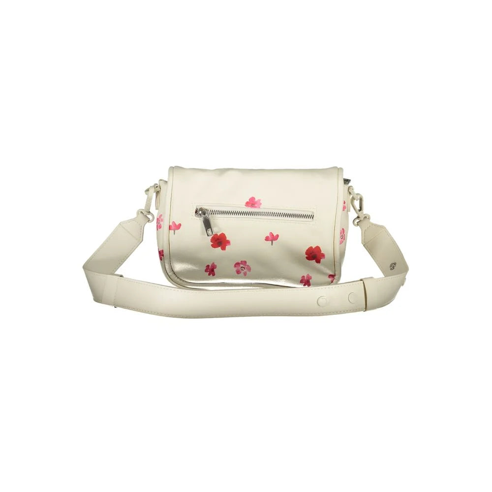 Desigual White Polyethylene Handbag - Cross Body Bags