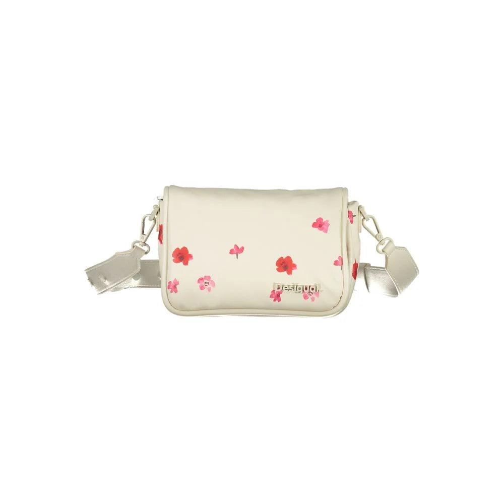 Desigual White Polyethylene Handbag - Cross Body Bags