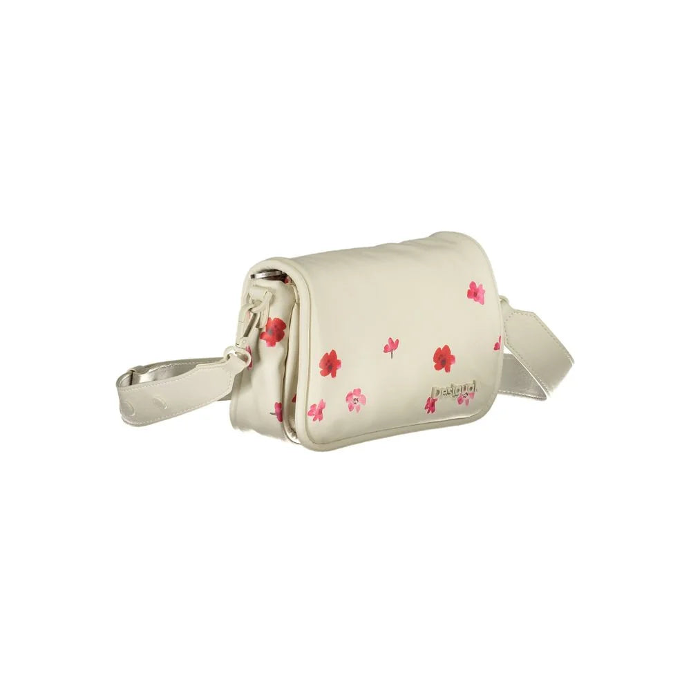 Desigual White Polyethylene Handbag - Cross Body Bags