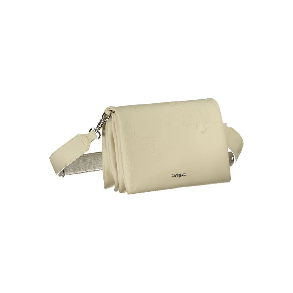 Desigual White Polyethylene Handbag - Cross Body Bags