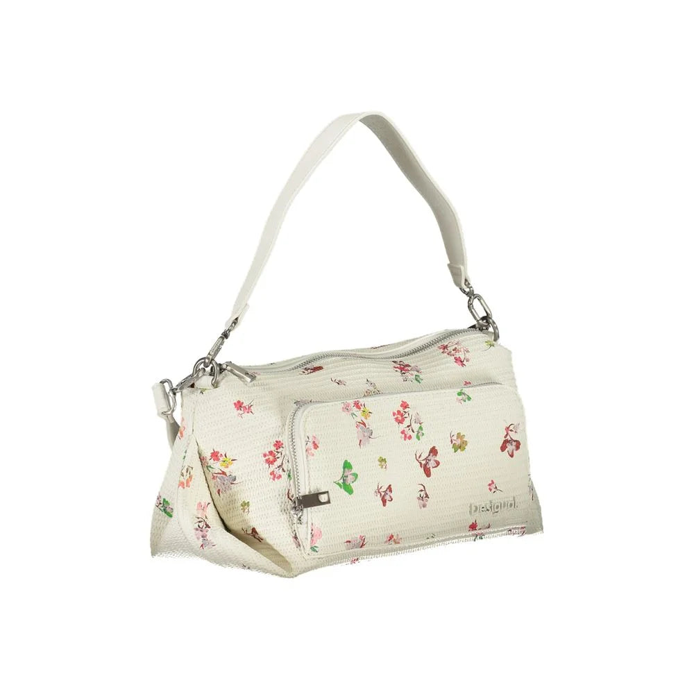Desigual White Polyethylene Handbag - Shoulder Bags