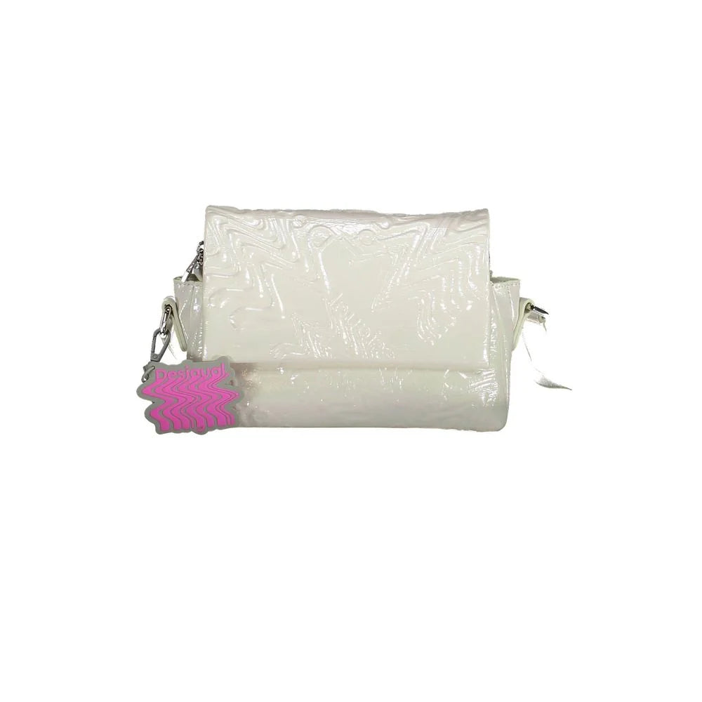 Desigual White Polyethylene Women Handbag - Shoulder Bags
