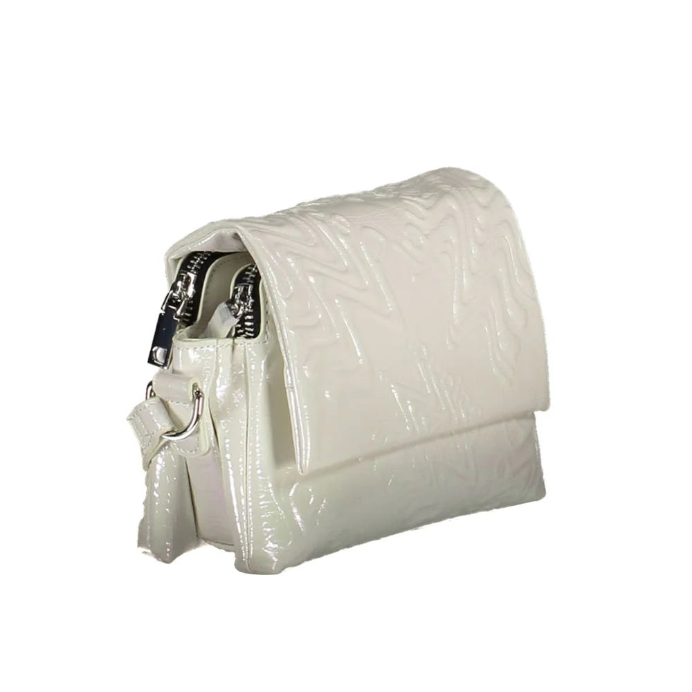 Desigual White Polyethylene Women Handbag - Shoulder Bags