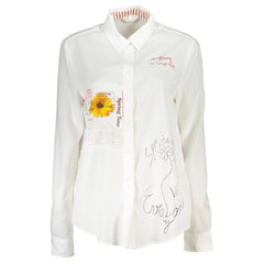 Desigual White Viscose Shirt - Shirts