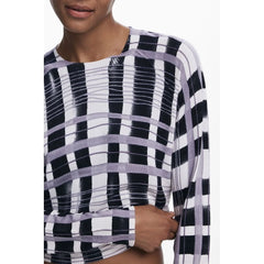 Desigual White Viscose Women Sweater - Sweaters