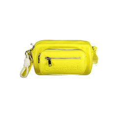 Desigual Yellow Polyethylene Handbag - Cross Body Bags