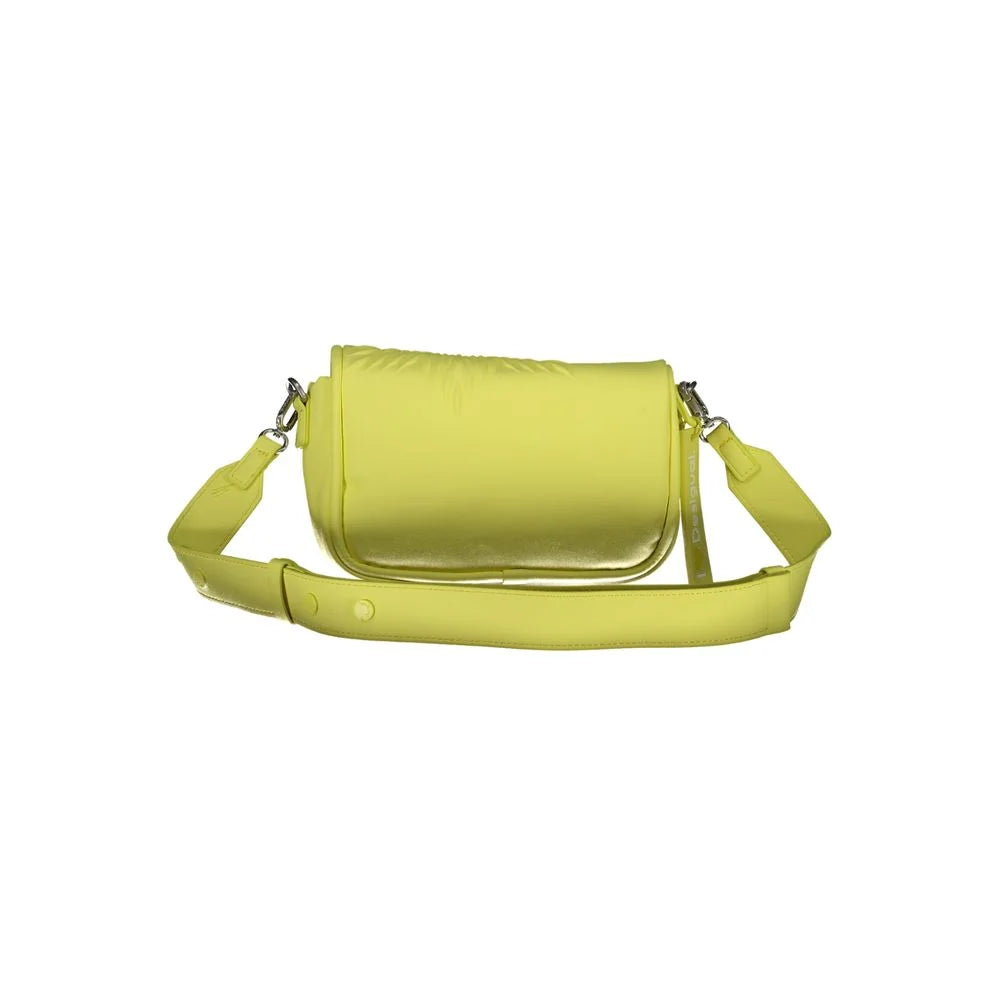 Desigual Yellow Polyethylene Handbag - Cross Body Bags