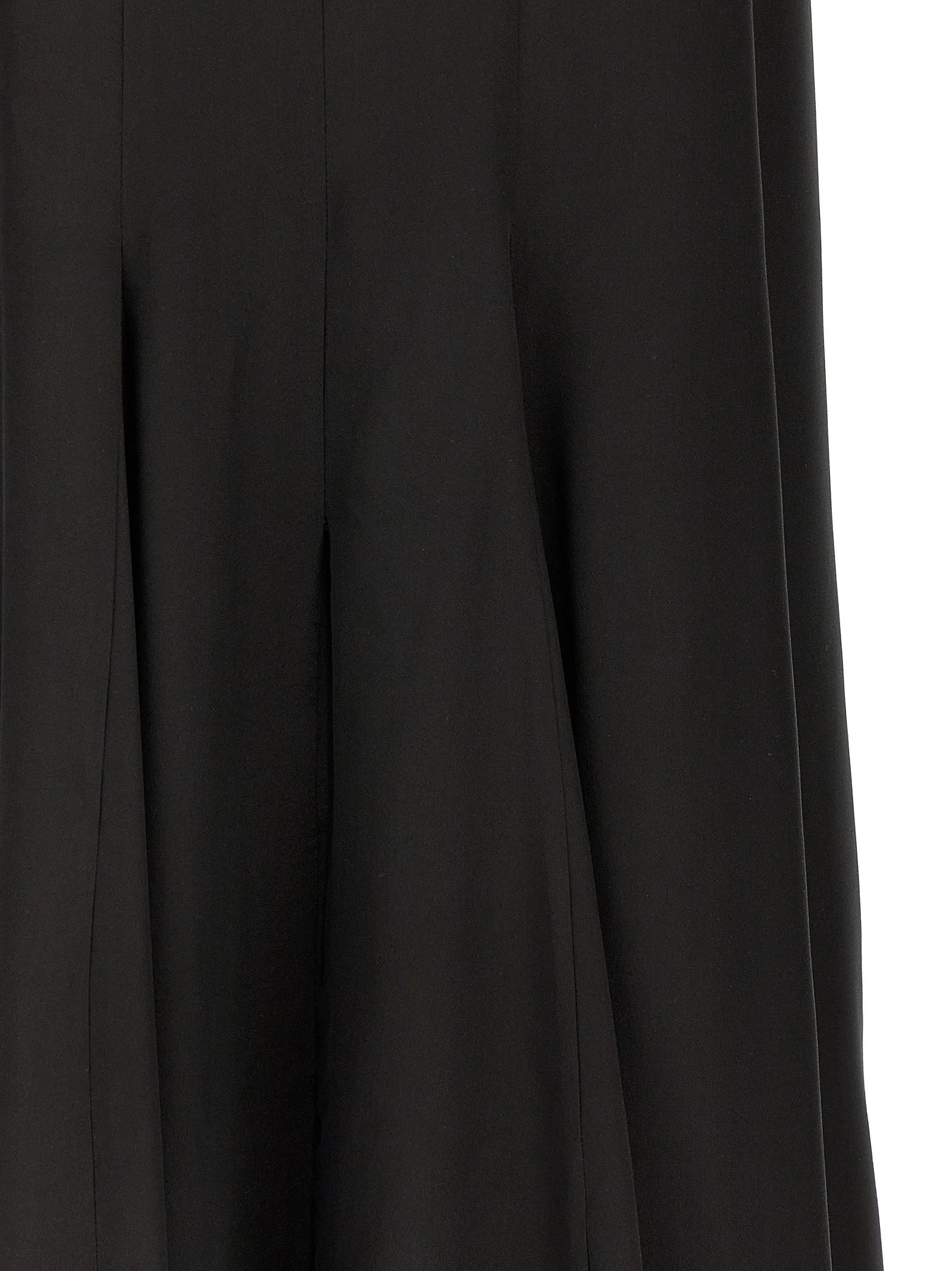 DI.LA3 PARI’ Black Silk Long Dress
