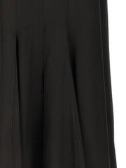 DI.LA3 PARI’ Black Silk Long Dress