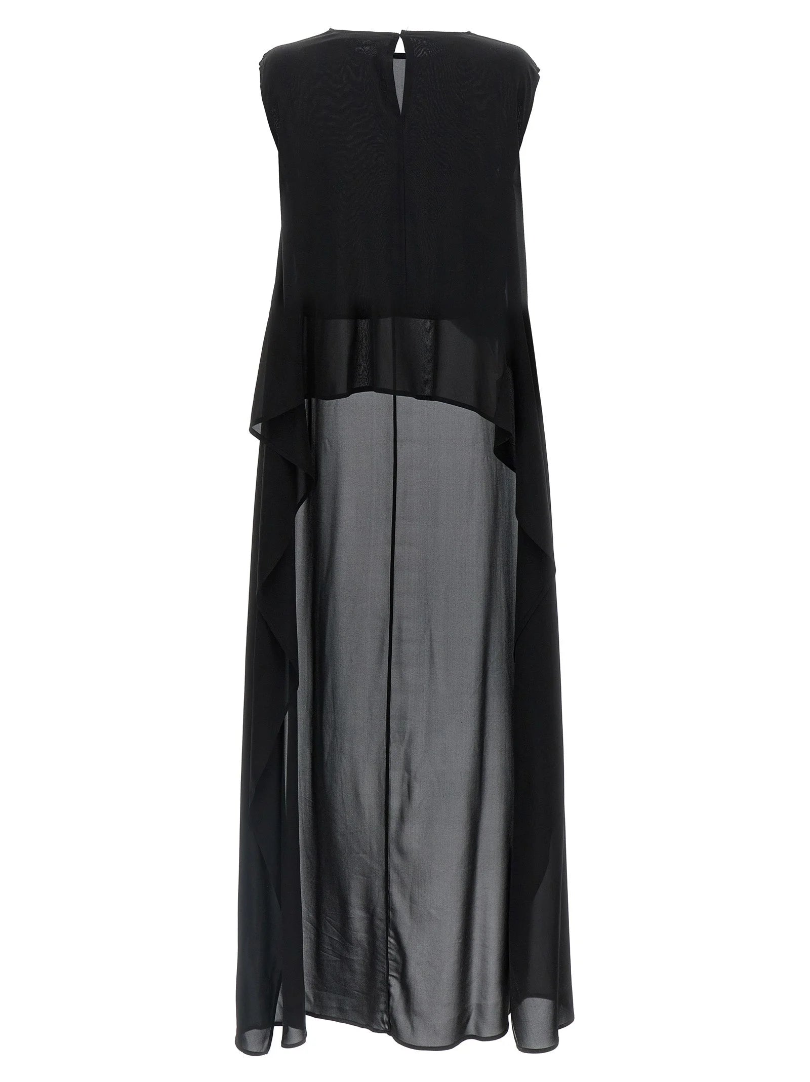 DI.LA3 PARI’ Black Silk Tank Tops - S