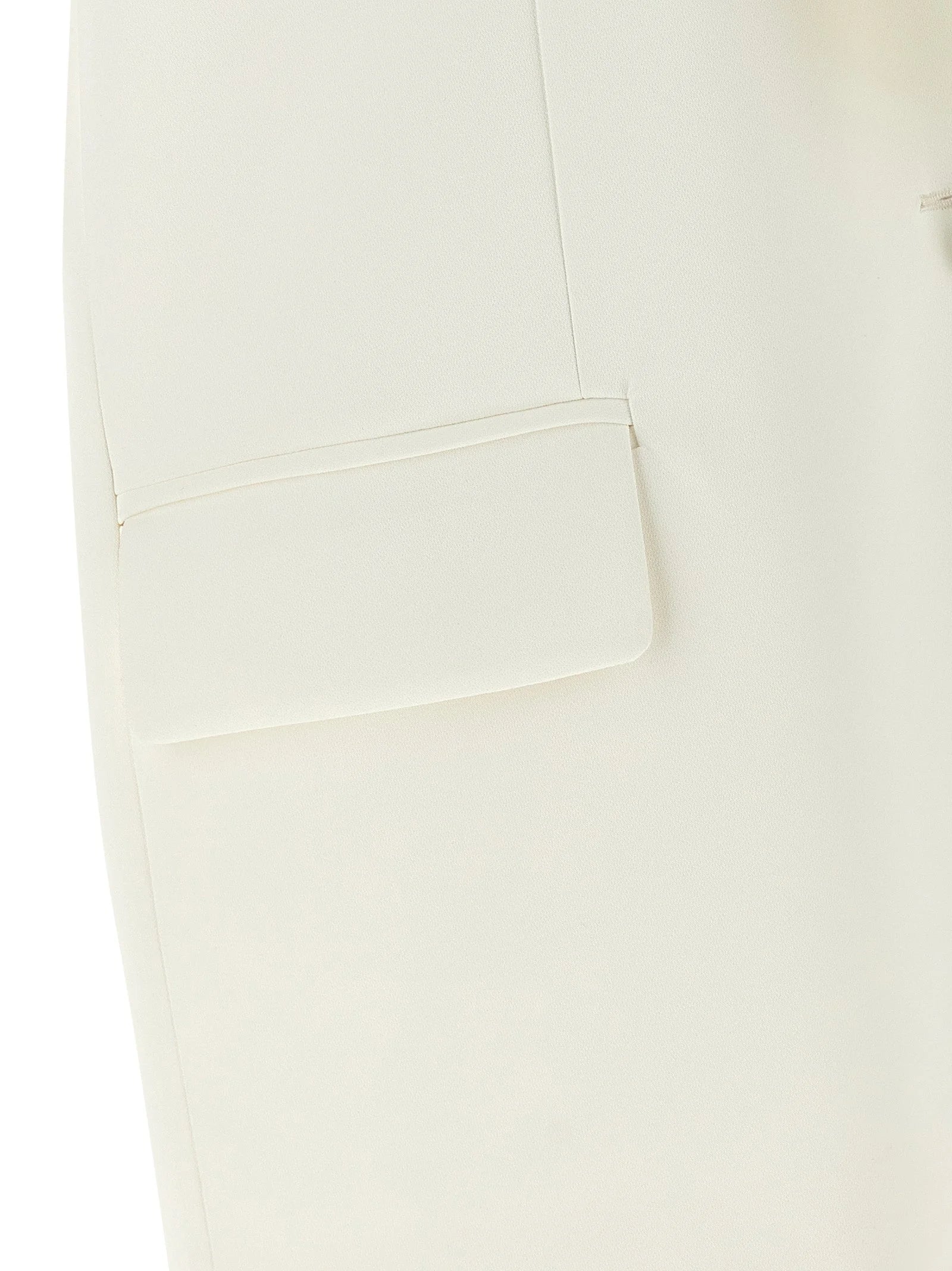 DI.LA3 PARI’ White Viscose Sleeveless Jacket