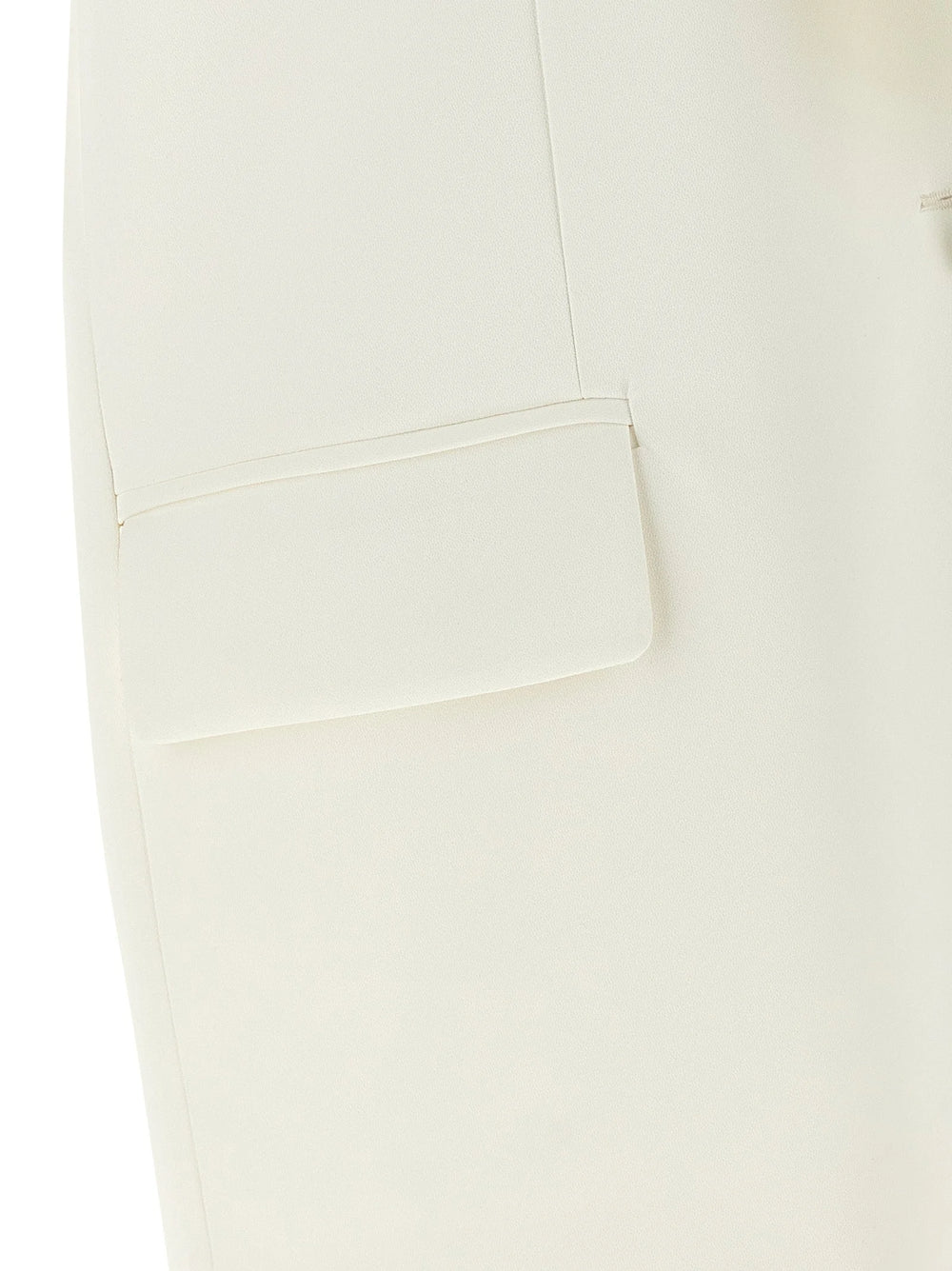 DI.LA3 PARI’ White Viscose Sleeveless Jacket