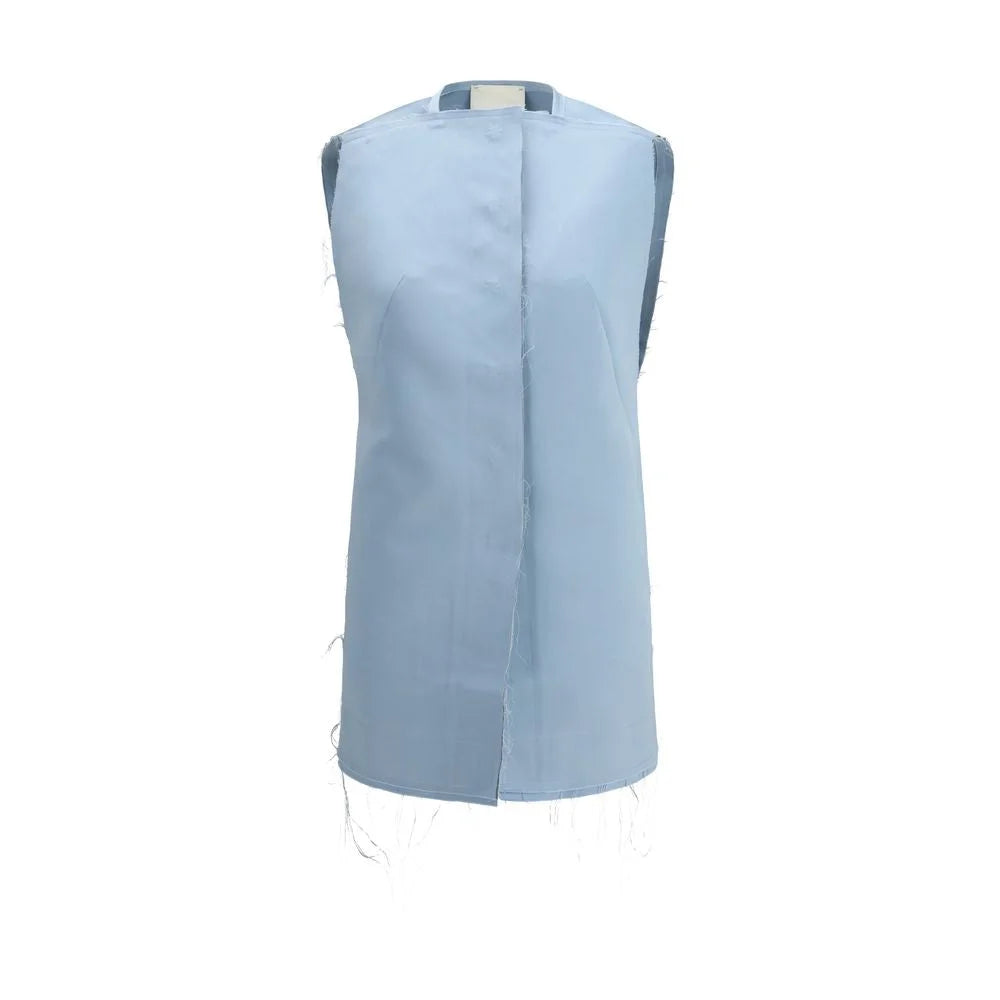 Di Stavnitser Light Blue Polyester Casual Dress