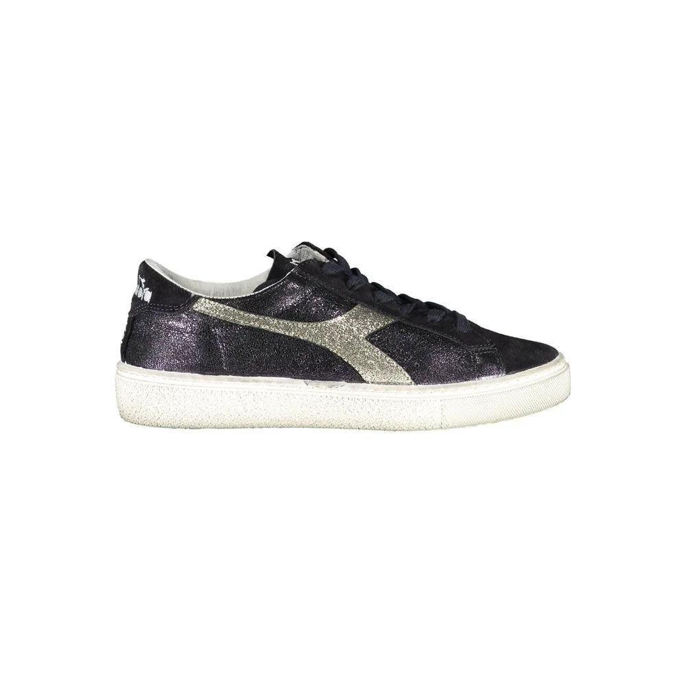 Diadora Black Fabric Sneaker - Athletic Shoes