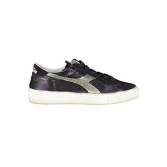 Diadora Black Fabric Sneaker - Athletic Shoes