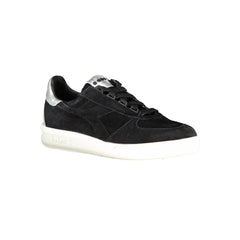 Diadora Black Leather Women Sneaker - Sneakers