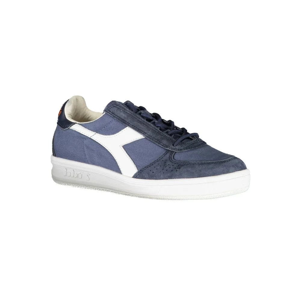 Diadora Chic Blue Contrast Lace-Up Sneakers - EU37/US7 - Sneakers