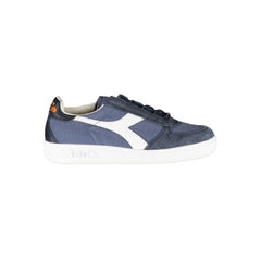 Diadora Chic Blue Contrast Lace-Up Sneakers - EU37/US7 - Sneakers