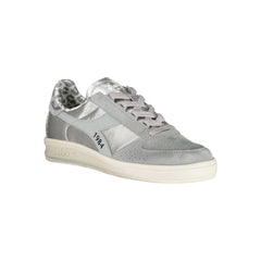 Diadora Gray Leather Women Sneaker - EU35.5/US5.5 - Sneakers