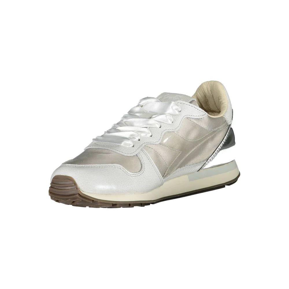 Diadora Gray Leather Women Sneaker - EU36.5/US6.5 - Sneakers