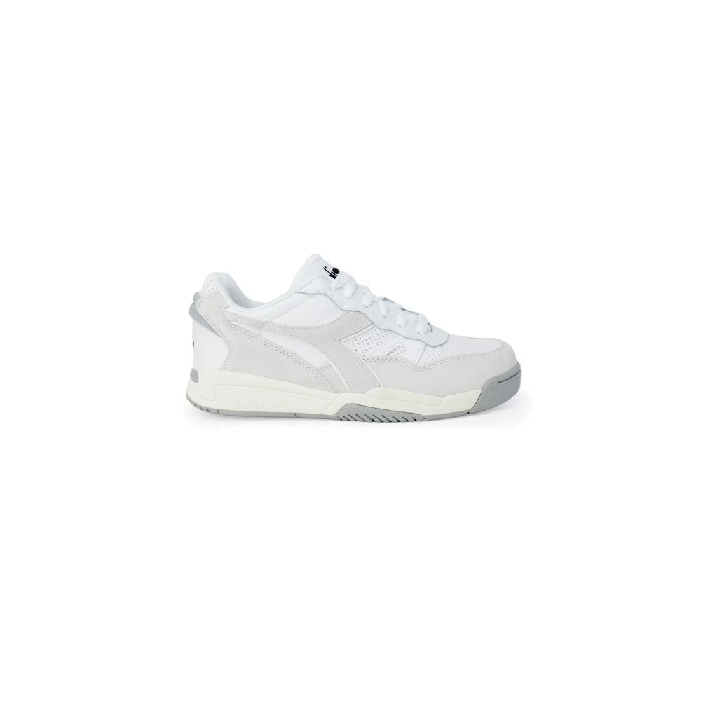 Diadora White Artificial Leather Sneaker - EU45/US12 - Sneakers