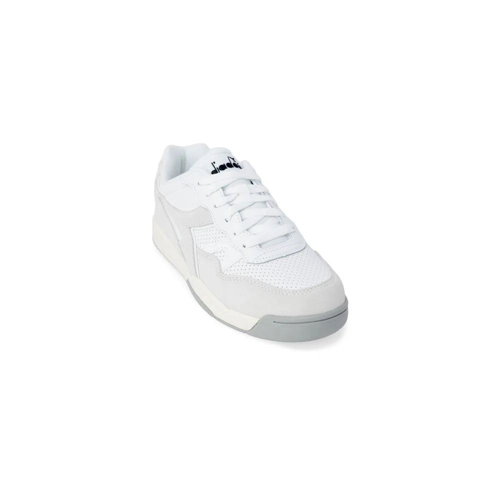 Diadora White Artificial Leather Sneaker - EU45/US12 - Sneakers