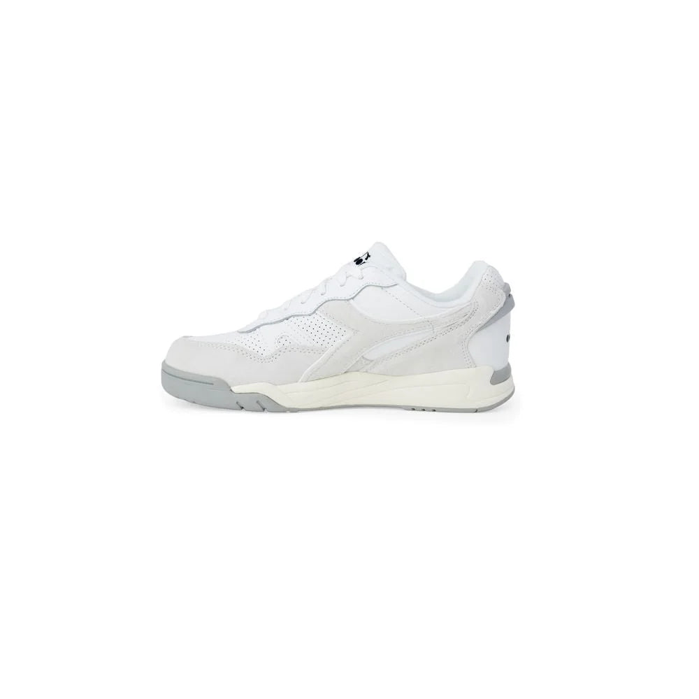 Diadora White Artificial Leather Sneaker - EU45/US12 - Sneakers