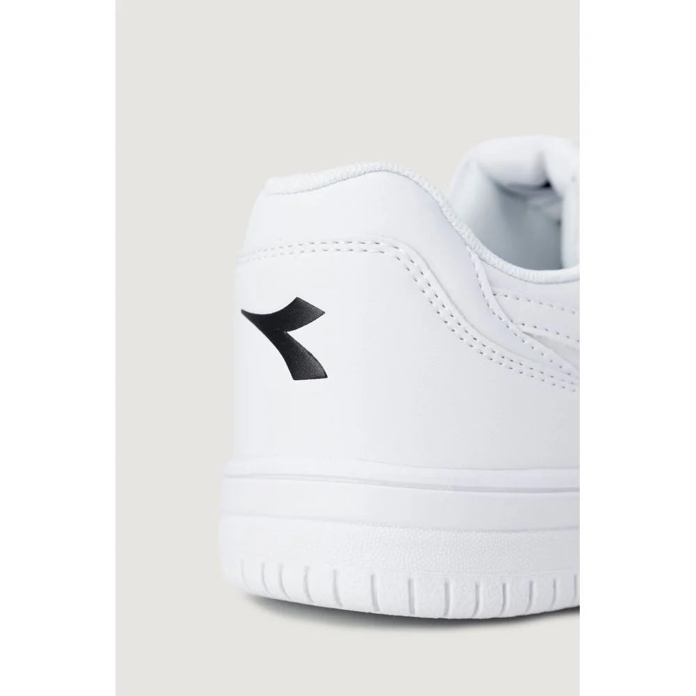 Diadora White Artificial Leather Sneaker - Sneakers