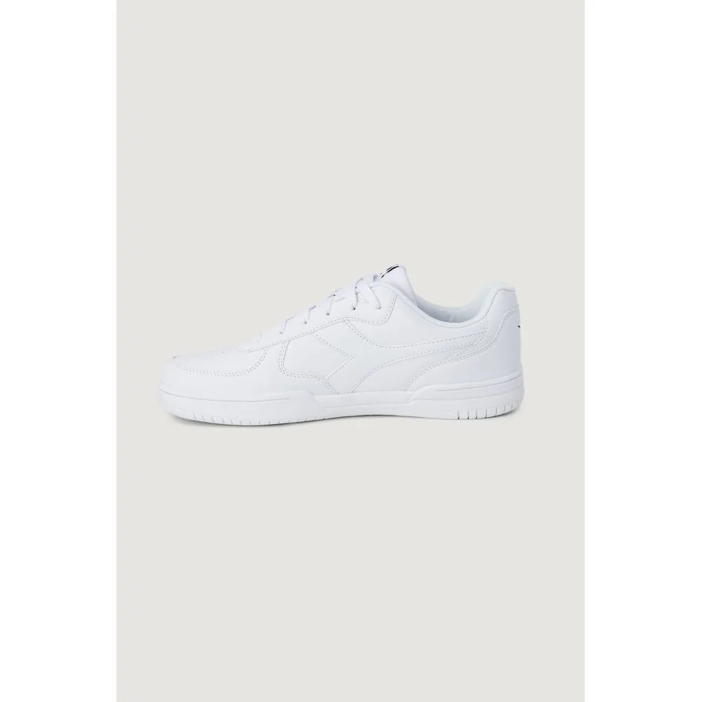 Diadora White Artificial Leather Sneaker - Sneakers