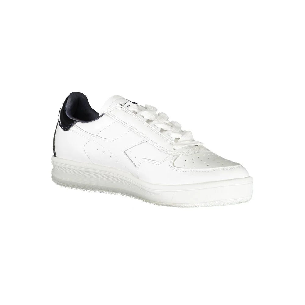 Diadora White Fabric Sneaker - EU36.5/US6.5 - Athletic Shoes