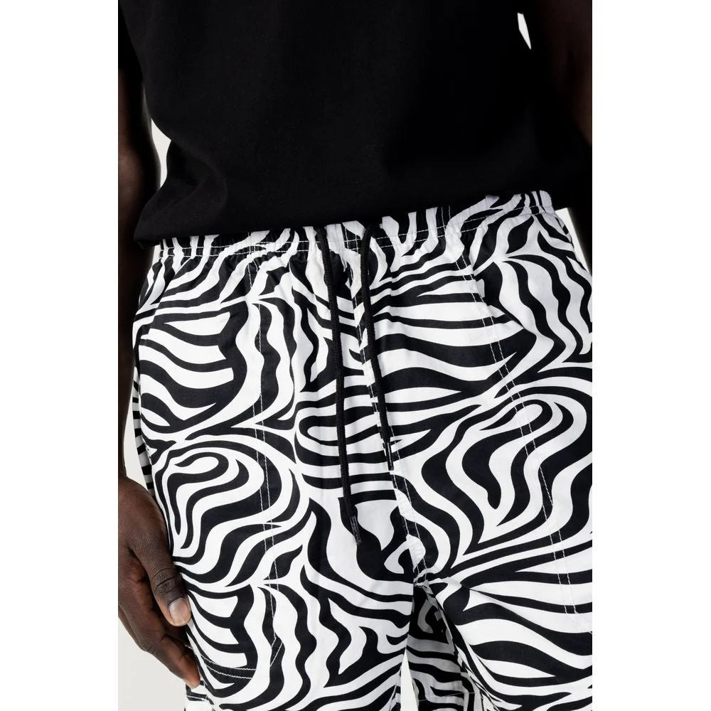 Dickies Black And White Recycled Polyester Bermuda Shorts - IT42 | XS