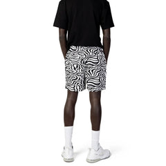 Dickies Black And White Recycled Polyester Bermuda Shorts - IT42 | XS