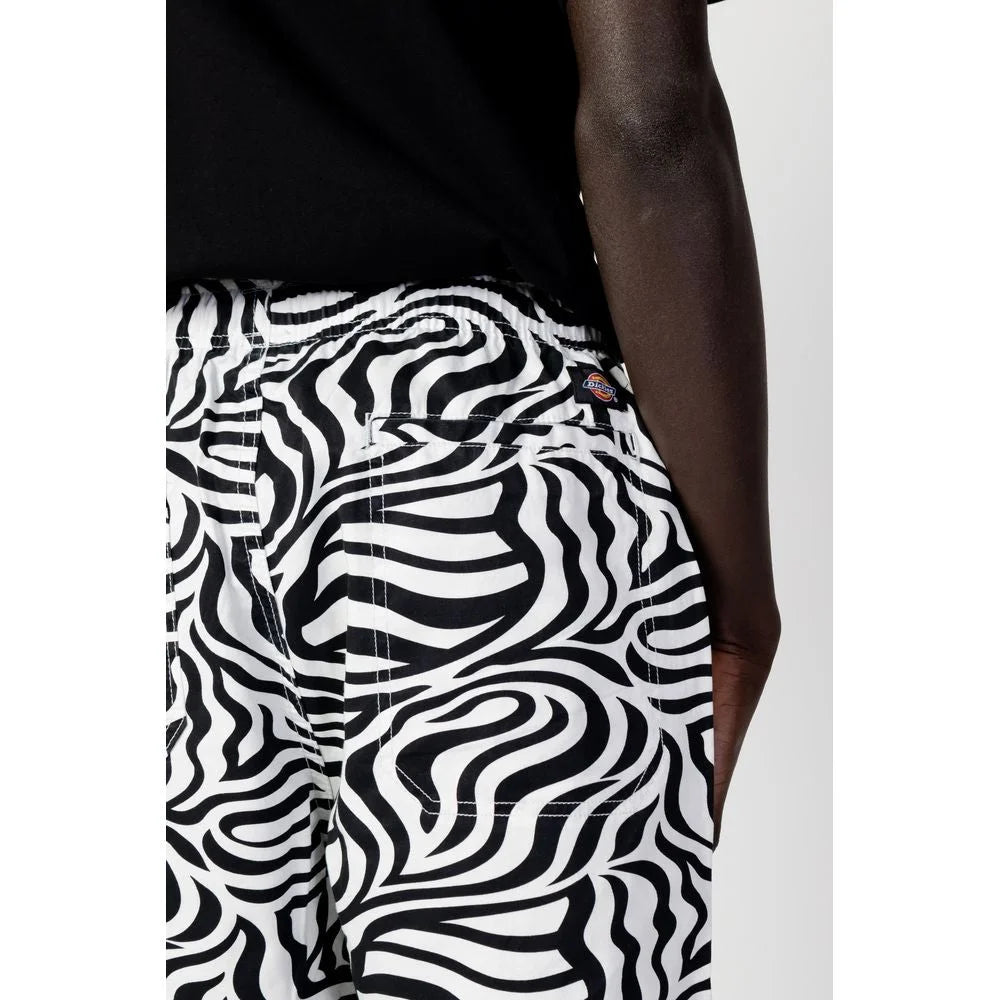 Dickies Black And White Recycled Polyester Bermuda Shorts - IT42 | XS