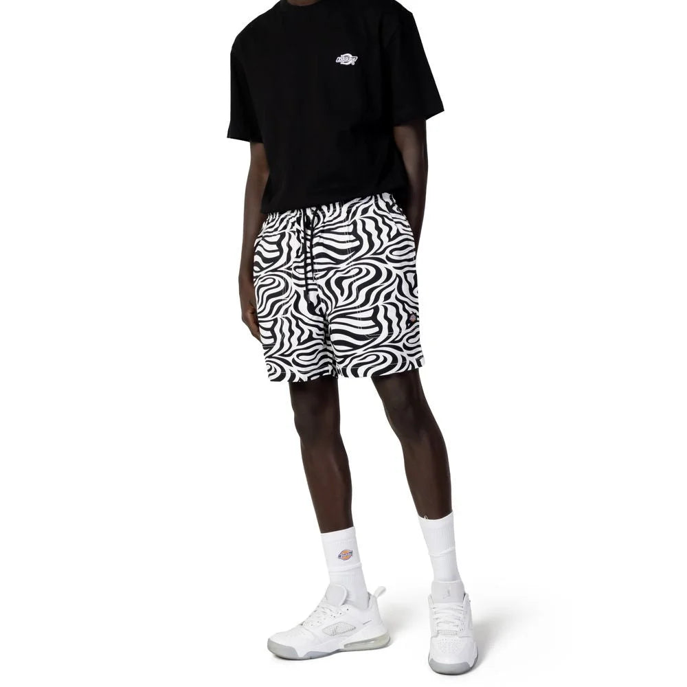 Dickies Black And White Recycled Polyester Bermuda Shorts - IT42 | XS