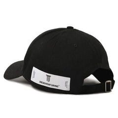 Diego Venturino Black Cotton Men Cap - UNI - Baseball Caps