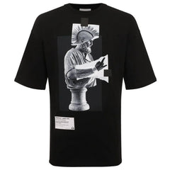 Diego Venturino Black Cotton T-Shirt - T-Shirts