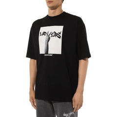 Diego Venturino Black Cotton T-Shirt - T-Shirts