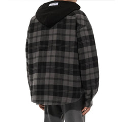 Diego Venturino Gray Cotton Men’s Jacket - L - Coats & Jackets