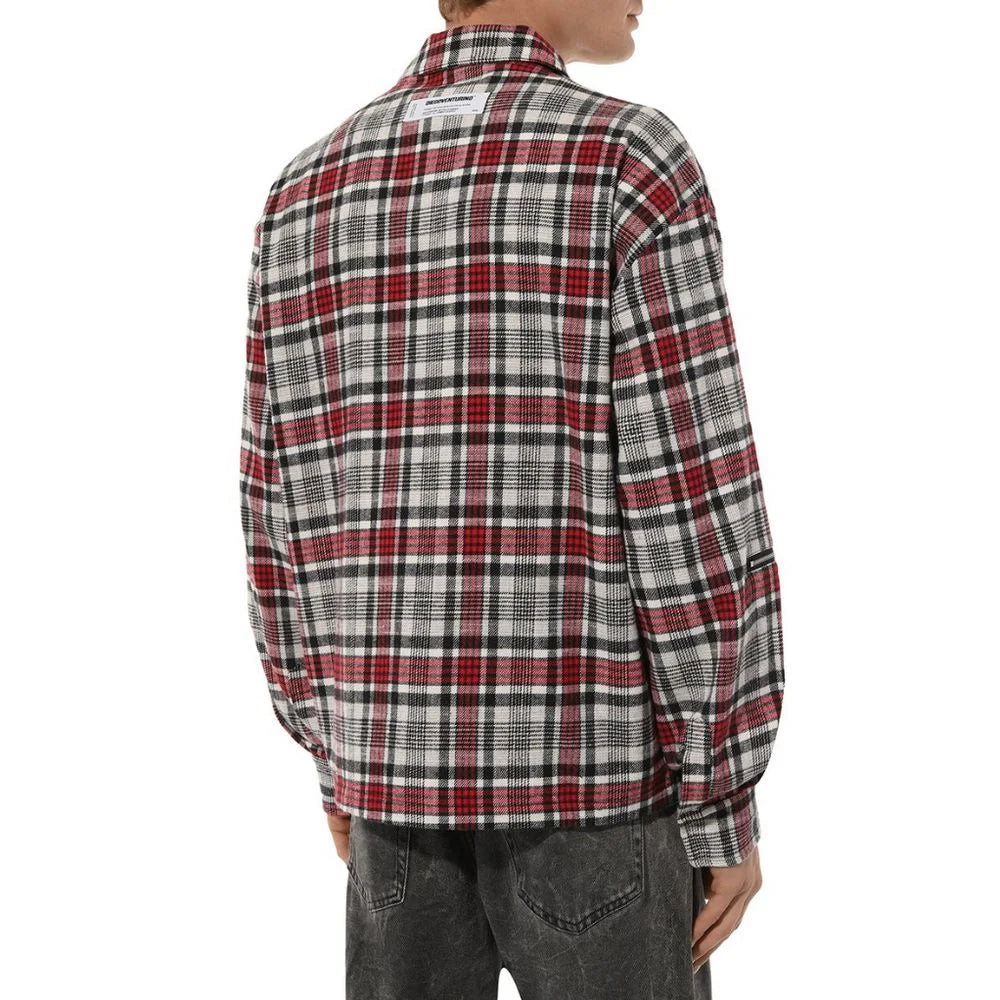 Diego Venturino Multicolor Cotton Men Jacket - Sport Jackets