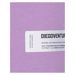 Diego Venturino Purple Cotton Short - M - Jogger Shorts