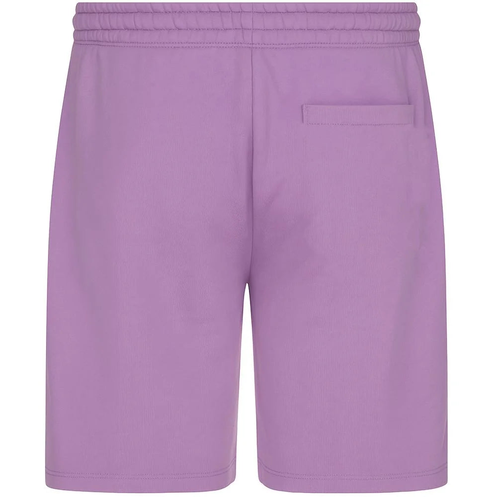 Diego Venturino Purple Cotton Short - M - Jogger Shorts